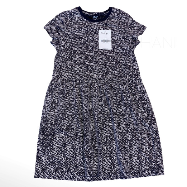 H&M  Dear blue dress Short Sleeve for kids girls