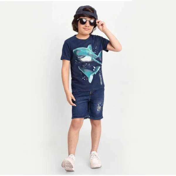 Reffil NewYork cool shark t-shirt 🦈 boy TankTop