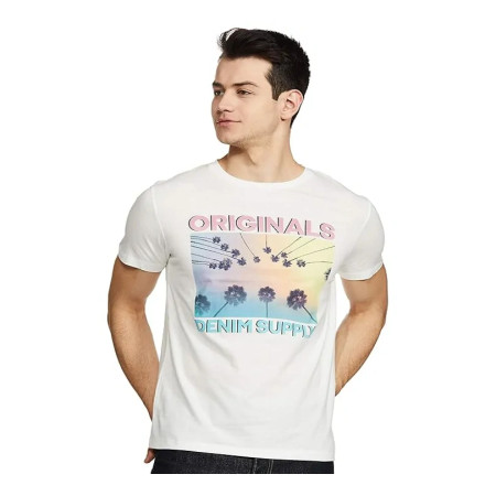 NEW Jack & Jones Originals  Cream T-Shirt Size Men's M with Tags