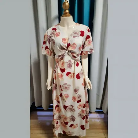 Dazy Cross Back Floral Maxi Dress – Women's Casual Fashion Dazy Cross Back Floral Maxi Dress – Women's Casual Fashion
