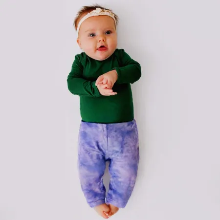 Mothercare Organic Cotton Baby Leggings – Purple Tie-Dye Design (1 Year)