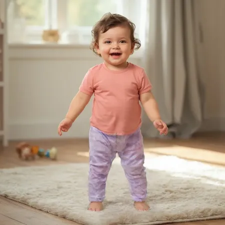 Mothercare Organic Cotton Baby Leggings – Purple Tie-Dye Design (1 Year) Mothercare Organic Cotton Baby Leggings – Purple Tie-Dye Design (1 Year)