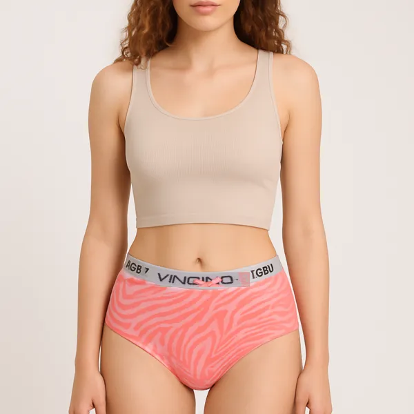 Vingino Girls' Fancy Cotton Shorts with Cool  Print