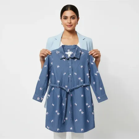 H&M Girls dress   100% Cotton Long Sleeve Casual