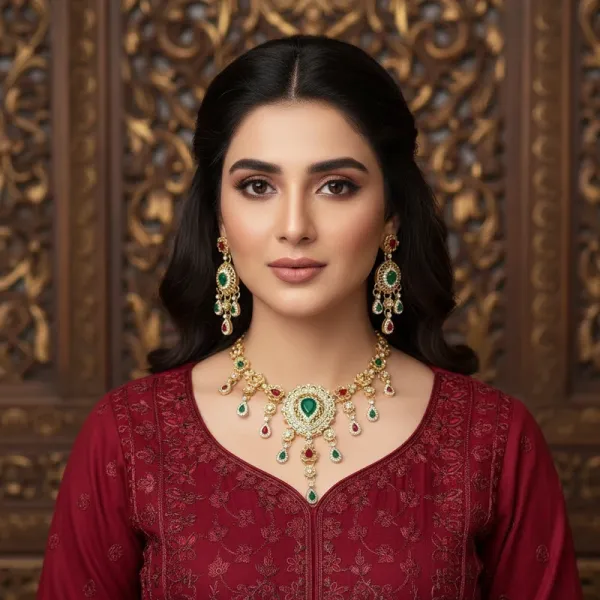 Bracelet Bollywood Style Jewelry Set