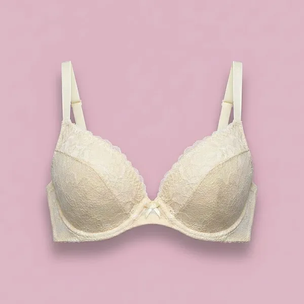 Body Flirt Elegant Lace Underwired Padded Bra - Full Coverage