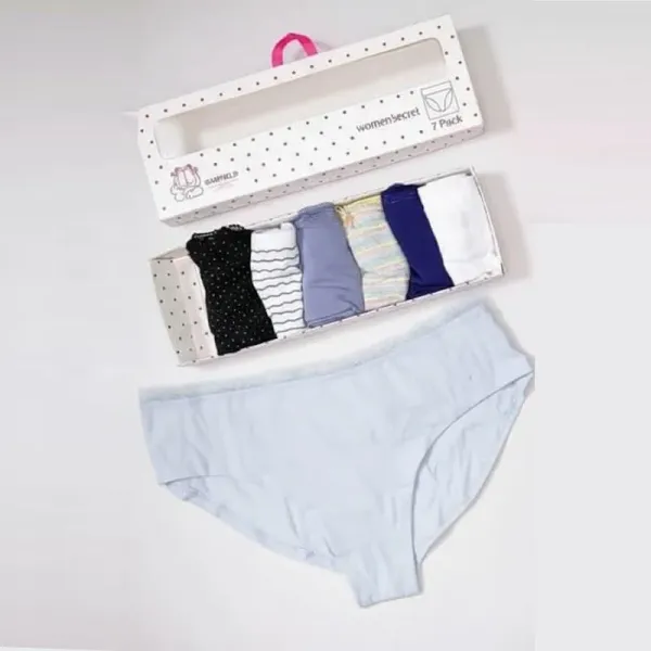 Women’secret 7-Pack Multicolor Bikini Panties for Women – Comfortable Everyday Underwear