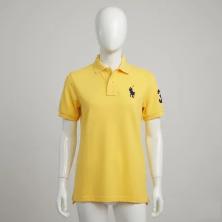 Ralph Lauren Boys' Big Pony Monogram Polo Shirt - Pink, Maroon, & Yellow Ralph Lauren Boys' Big Pony Monogram Polo Shirt - Pink, Maroon, & Yellow