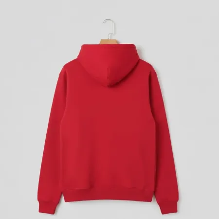 Red Polo Ralph Lauren Graphic Logo Fleece Hoodie Red Polo Ralph Lauren Graphic Logo Fleece Hoodie