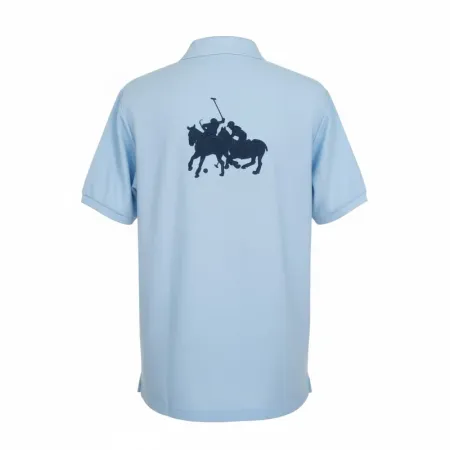 Vintage Polo Ralph Lauren Classic Fit Light Blue Polo Shirt Vintage Polo Ralph Lauren Classic Fit Light Blue Polo Shirt