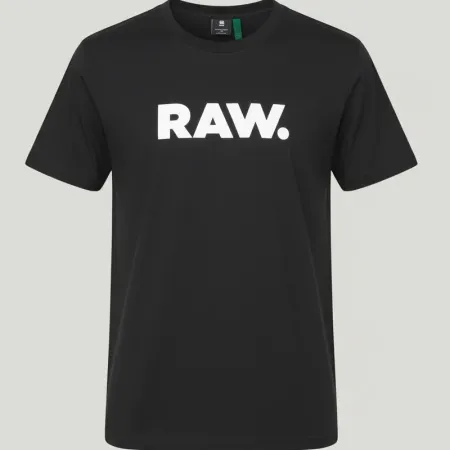 G-Star RAW Holorn Men's Organic Cotton T-Shirt | Classic Fit with RAW Graphic
