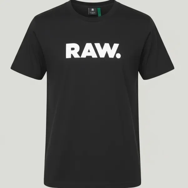 G-Star RAW Holorn Men's Organic Cotton T-Shirt | Classic Fit with RAW Graphic