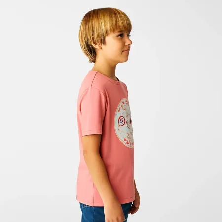 Jack & Jones Boys T-Shirt, Pink, 12 Years — Denim Goods 1990 Originals Graphic