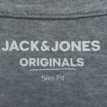 Jack & Jones Originals Men's Cityscape Graphic T-Shirt | Grey Cotton | Imported | Large