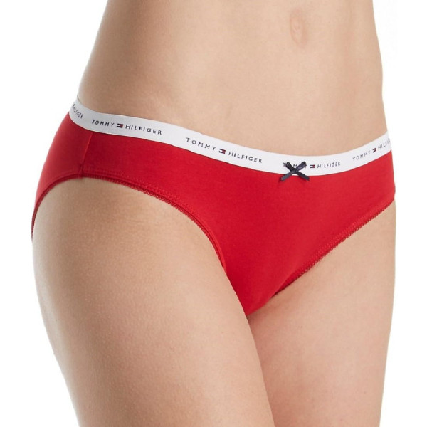 Tommy Hilfiger Classic Cotton Logo Bikini Panty - 4 Pack Assorted