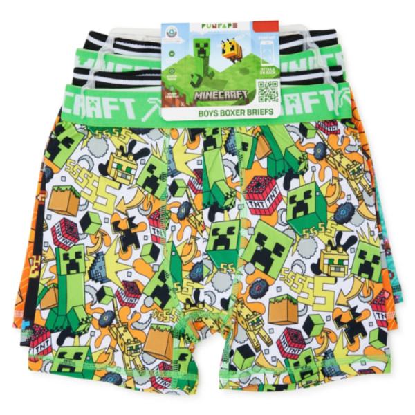 Minecraft Boys Boxers and Briefs